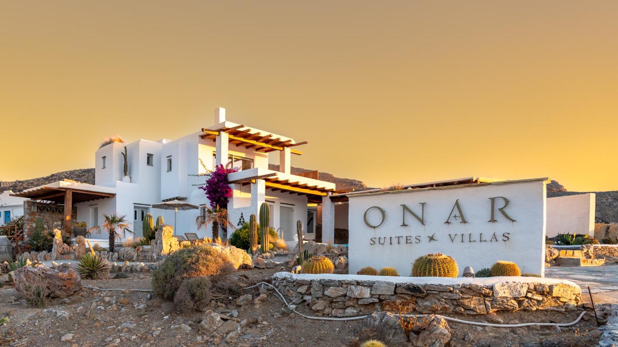 Onar Suites & Villas Karavostasis  Exteriör bild